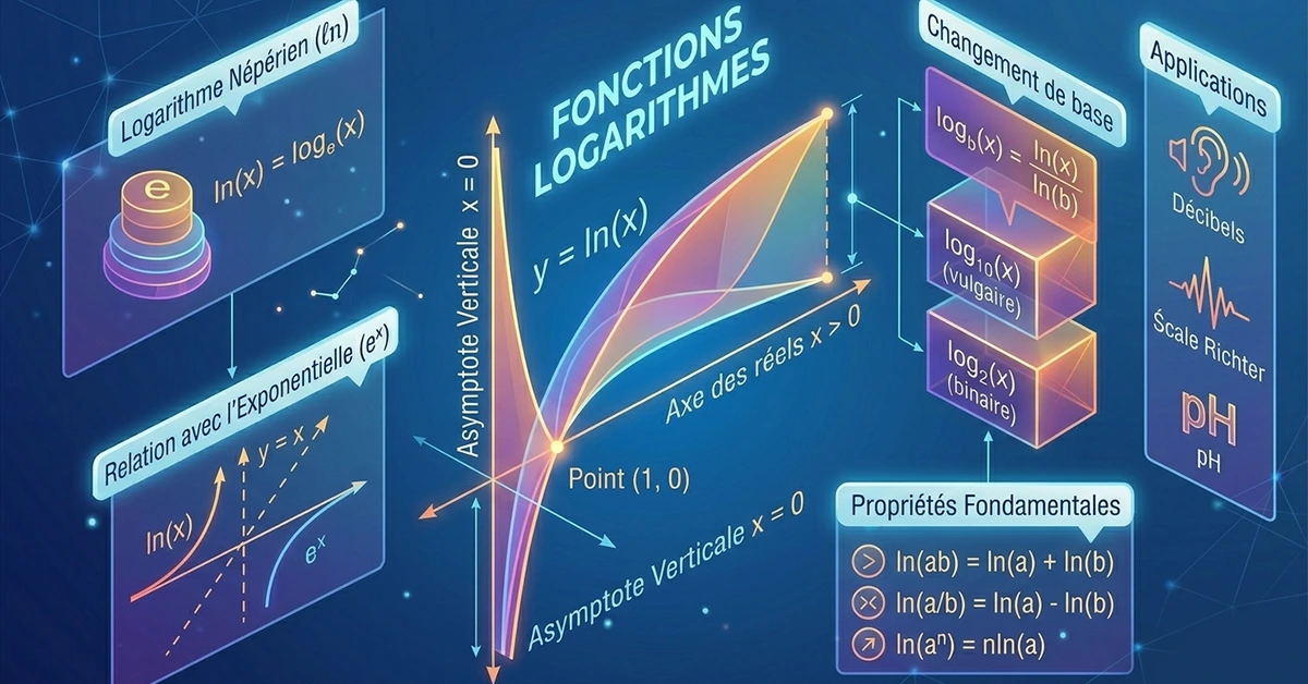 Les fonctions logarithmes